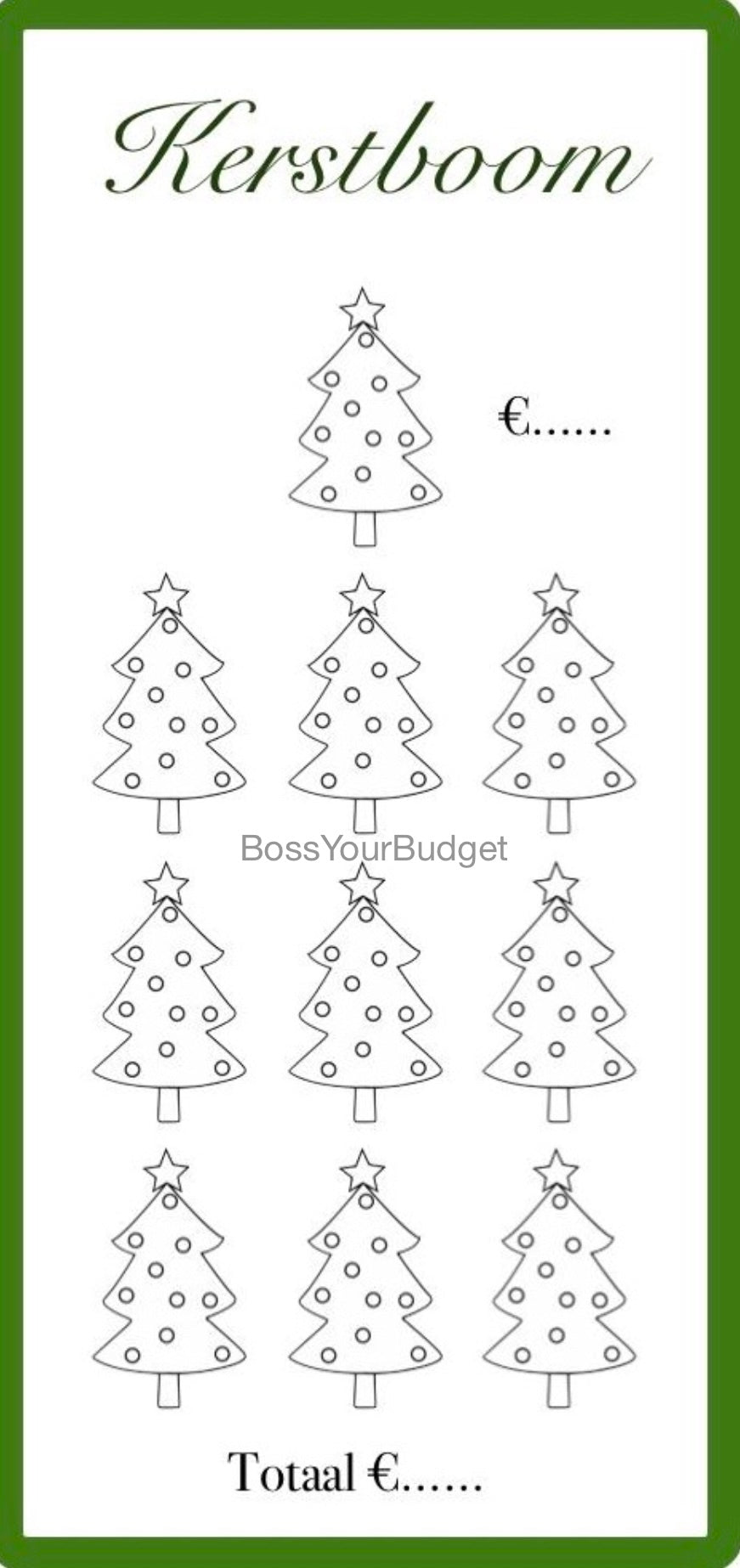 Kerstboom
