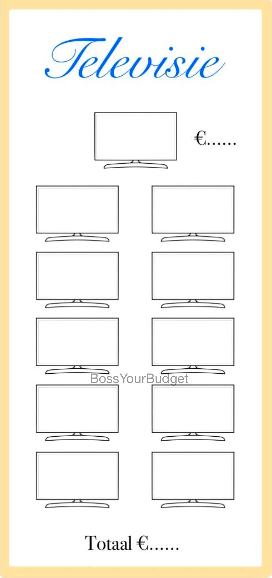 Televisie