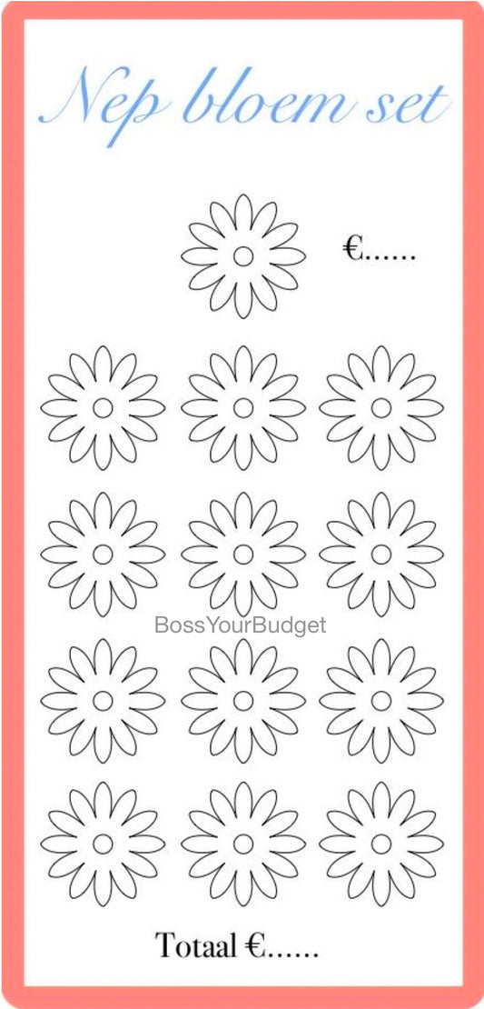 Nep Bloem Set
