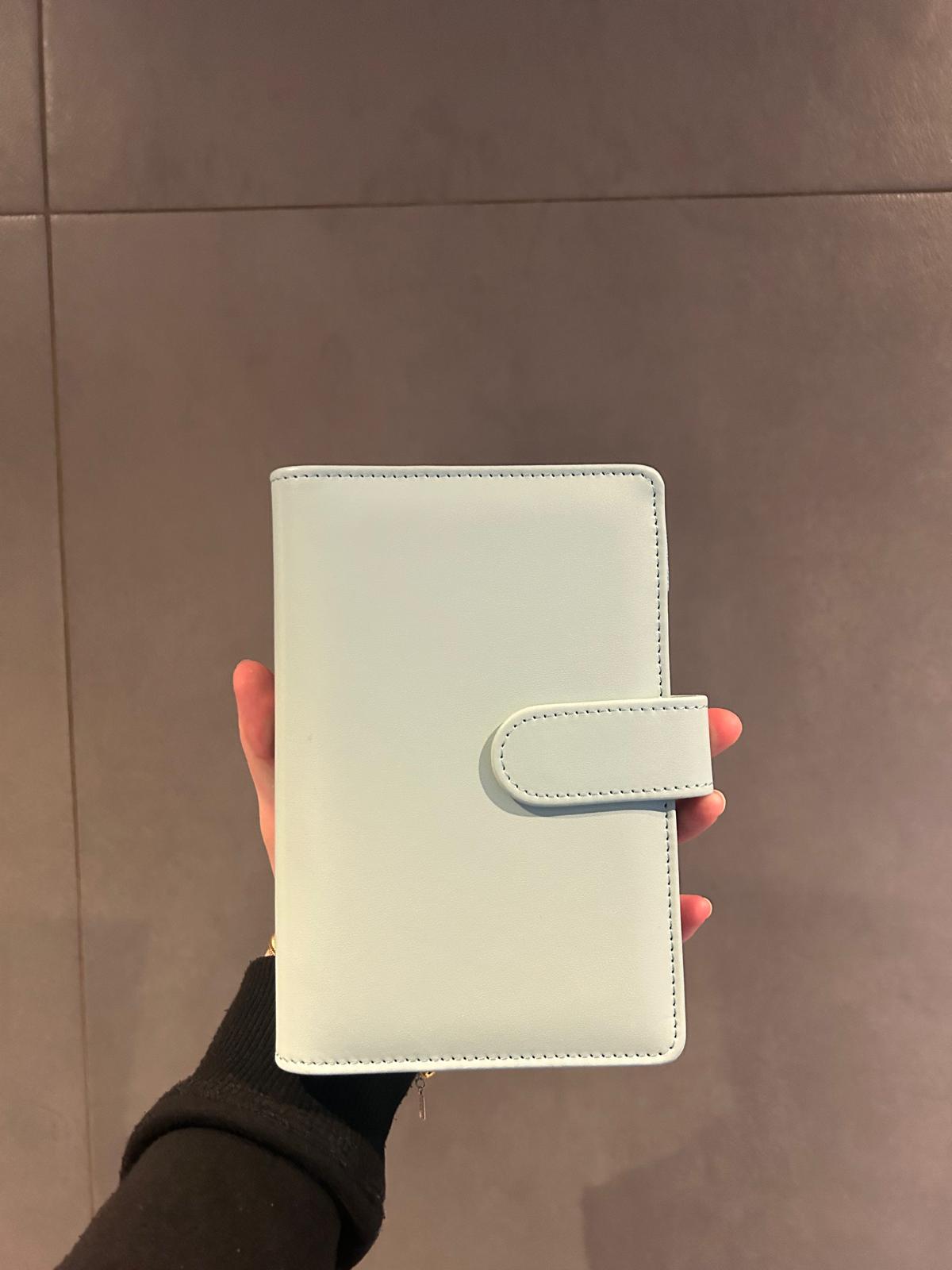 Budgetplanner Pastel blauw