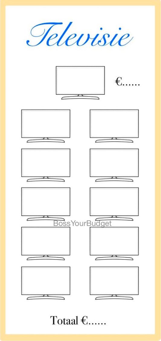 Televisie